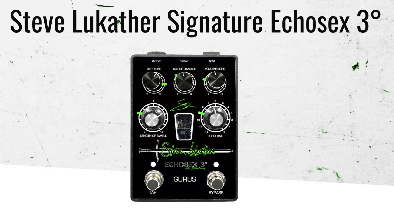Gurus Pedals Steve Lukather Signature Echosex 3°