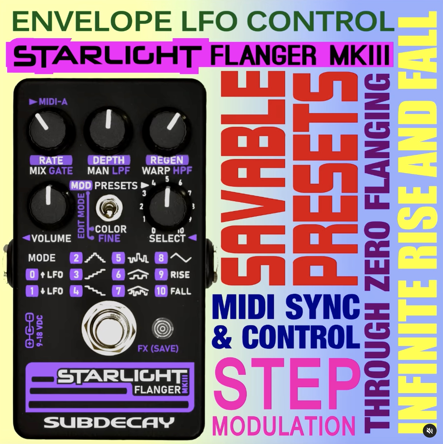 Subdecay Starlight Flanger MKIII