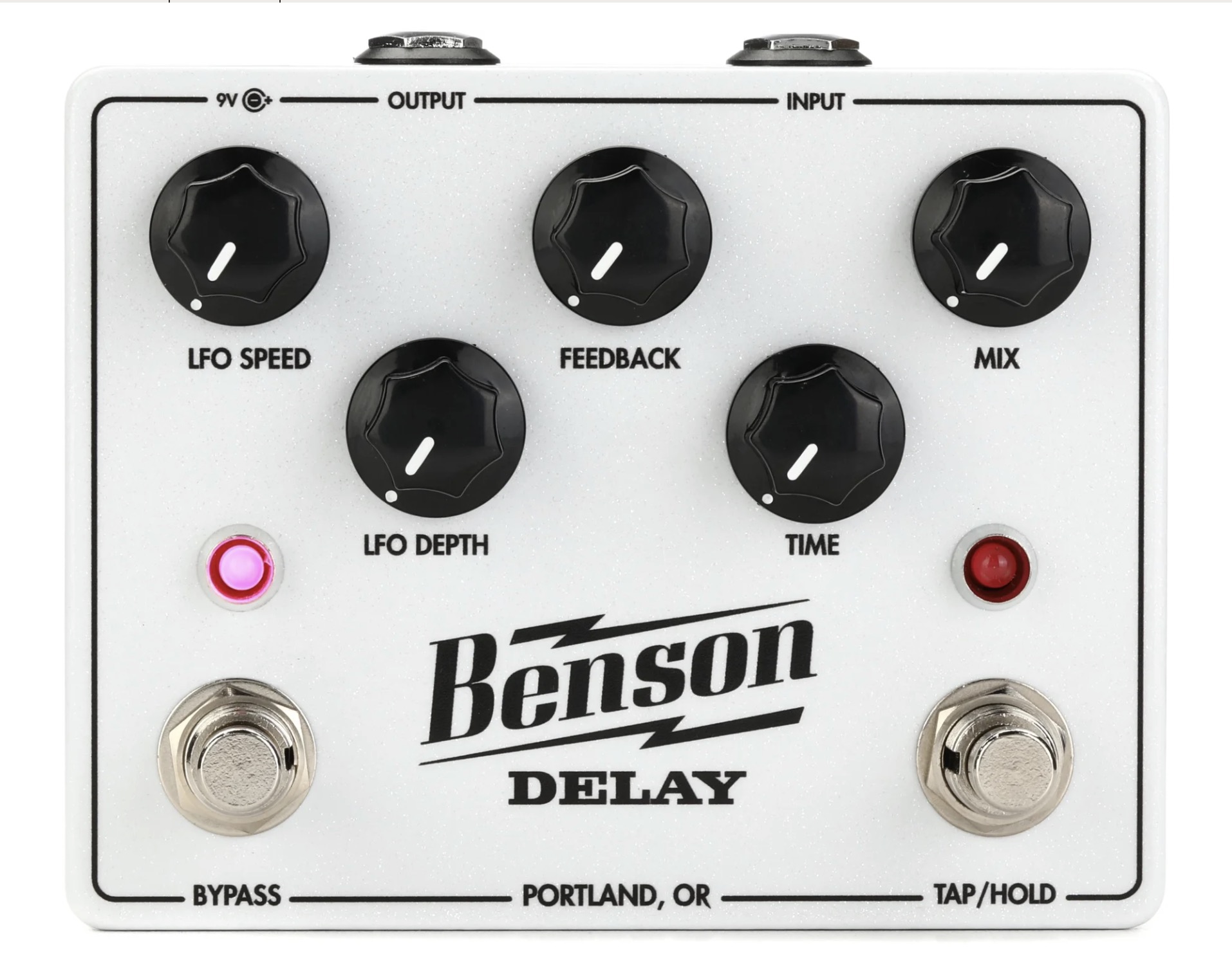 Bensons Amps Delay (limited edition White Sparkle)