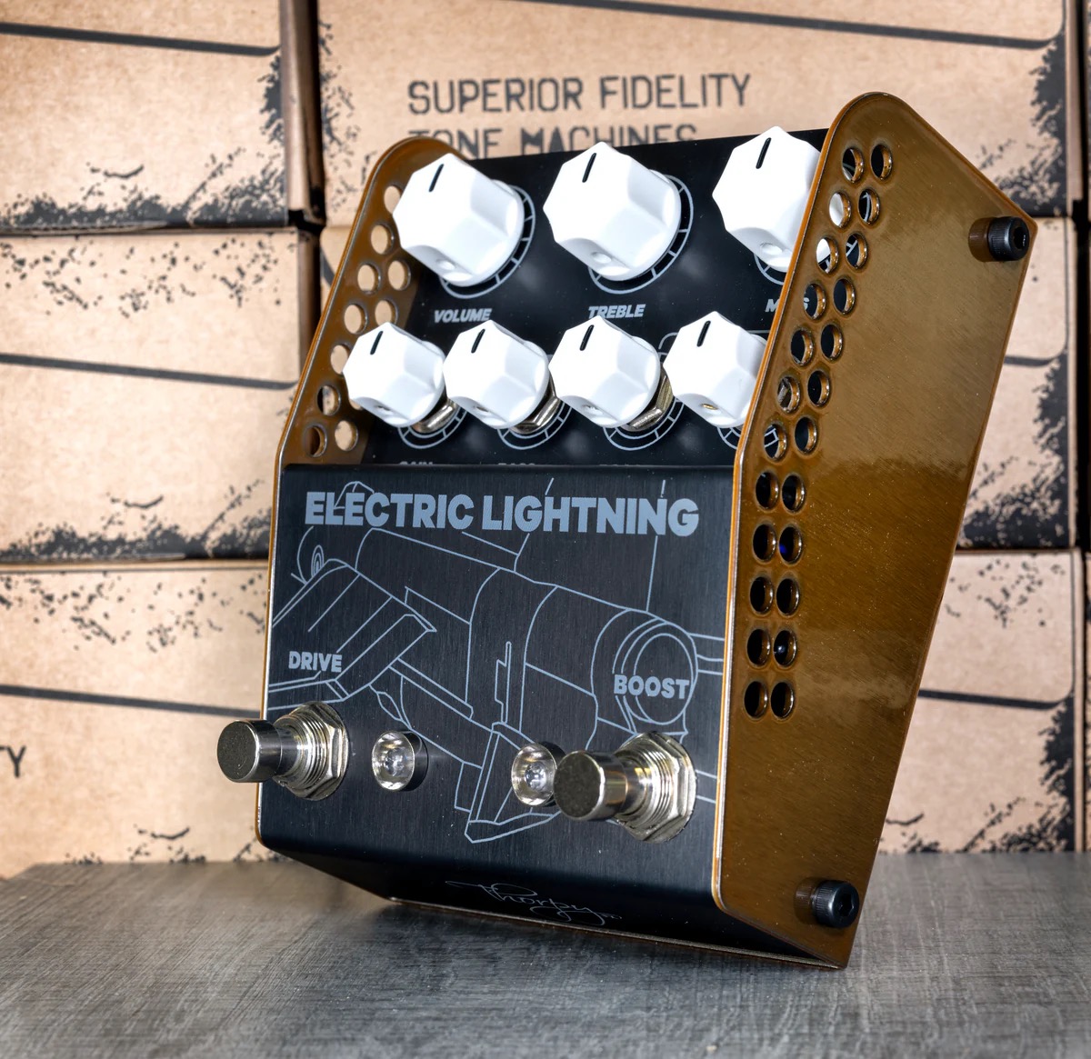 ThorpyFX THE ELECTRIC LIGHTNING - Chris Buck Signature Valve Overdrive