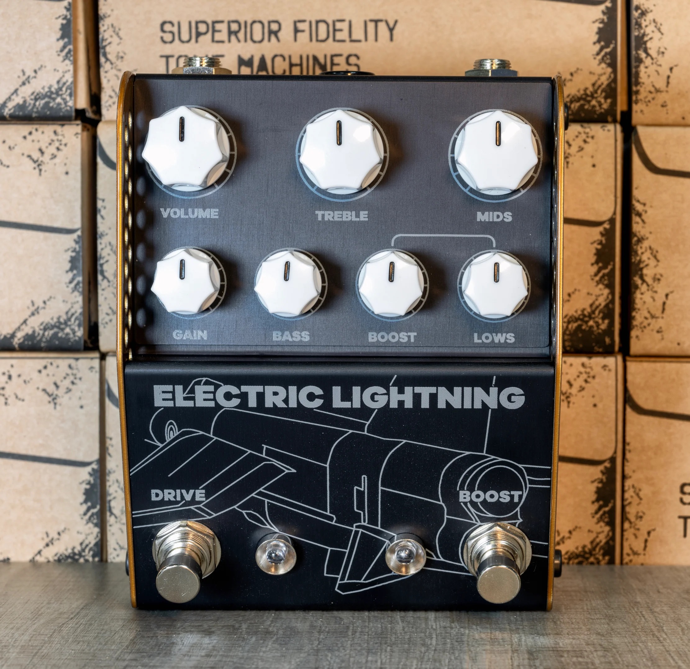 ThorpyFX THE ELECTRIC LIGHTNING - Chris Buck Signature Valve Overdrive
