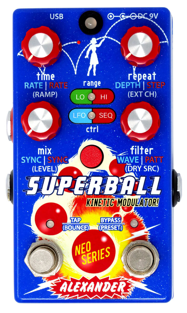 Alexander Pedals Superball Kinetic Modulator