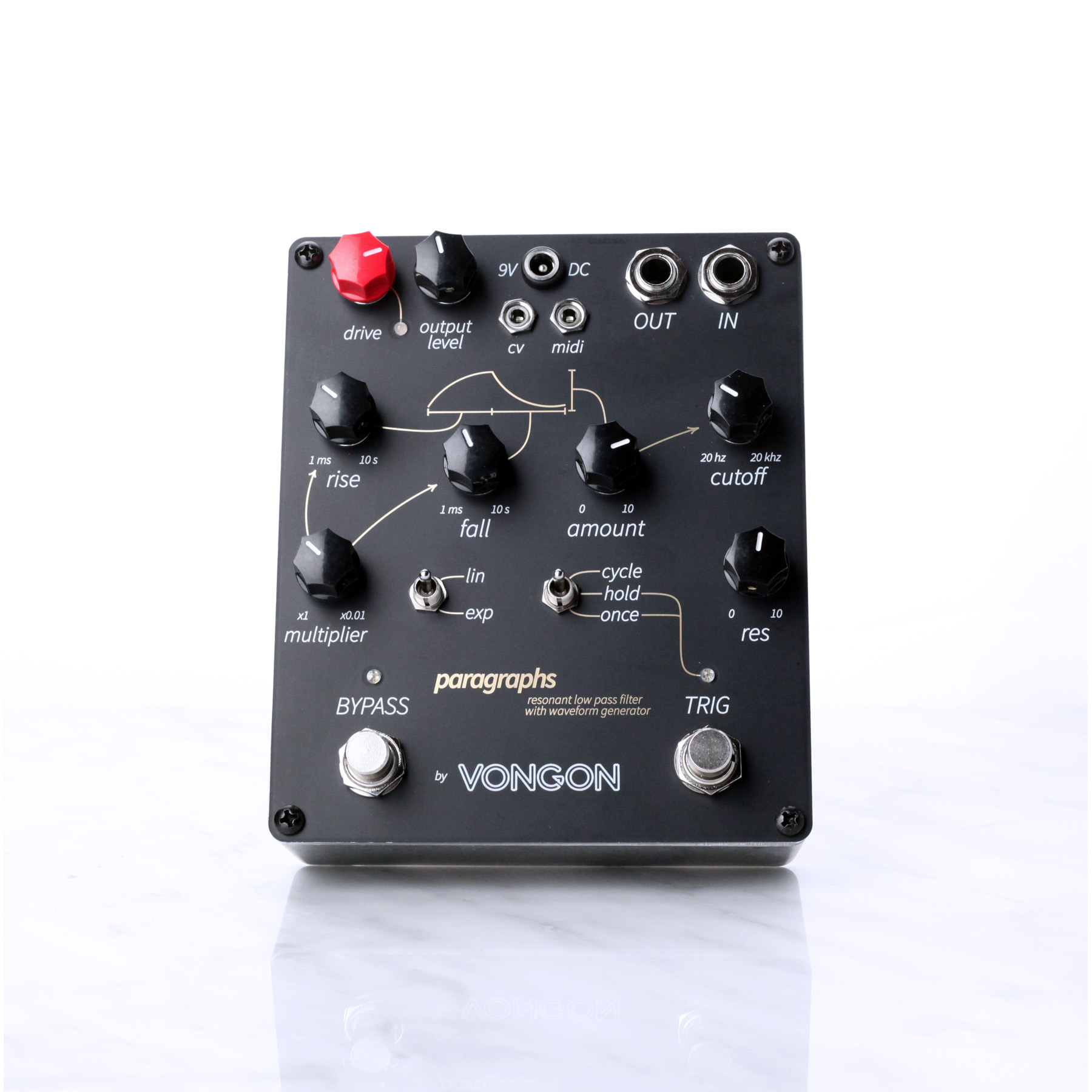 Vongon Paragraphs: Low Pass Filter with Envelope Generator