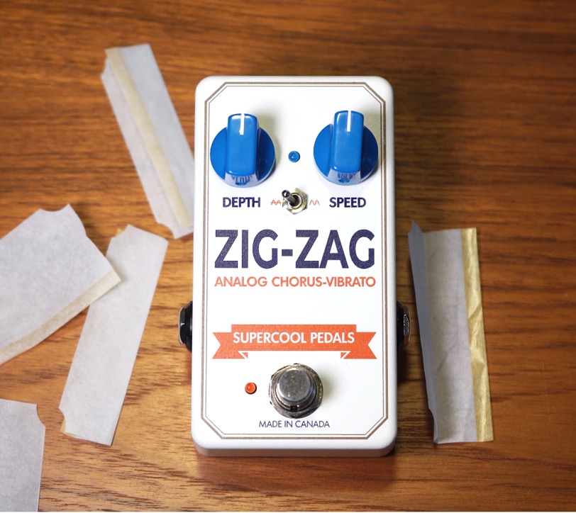 SuperCool Pedals ZIG-ZAG Analog Chorus/Vibrato
