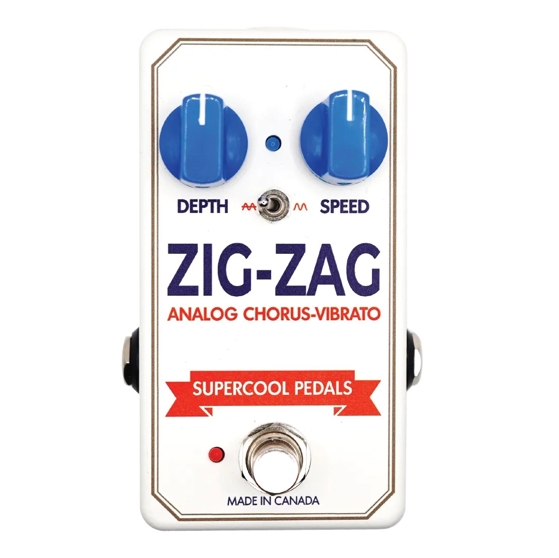 SuperCool Pedals ZIG-ZAG Analog Chorus/Vibrato