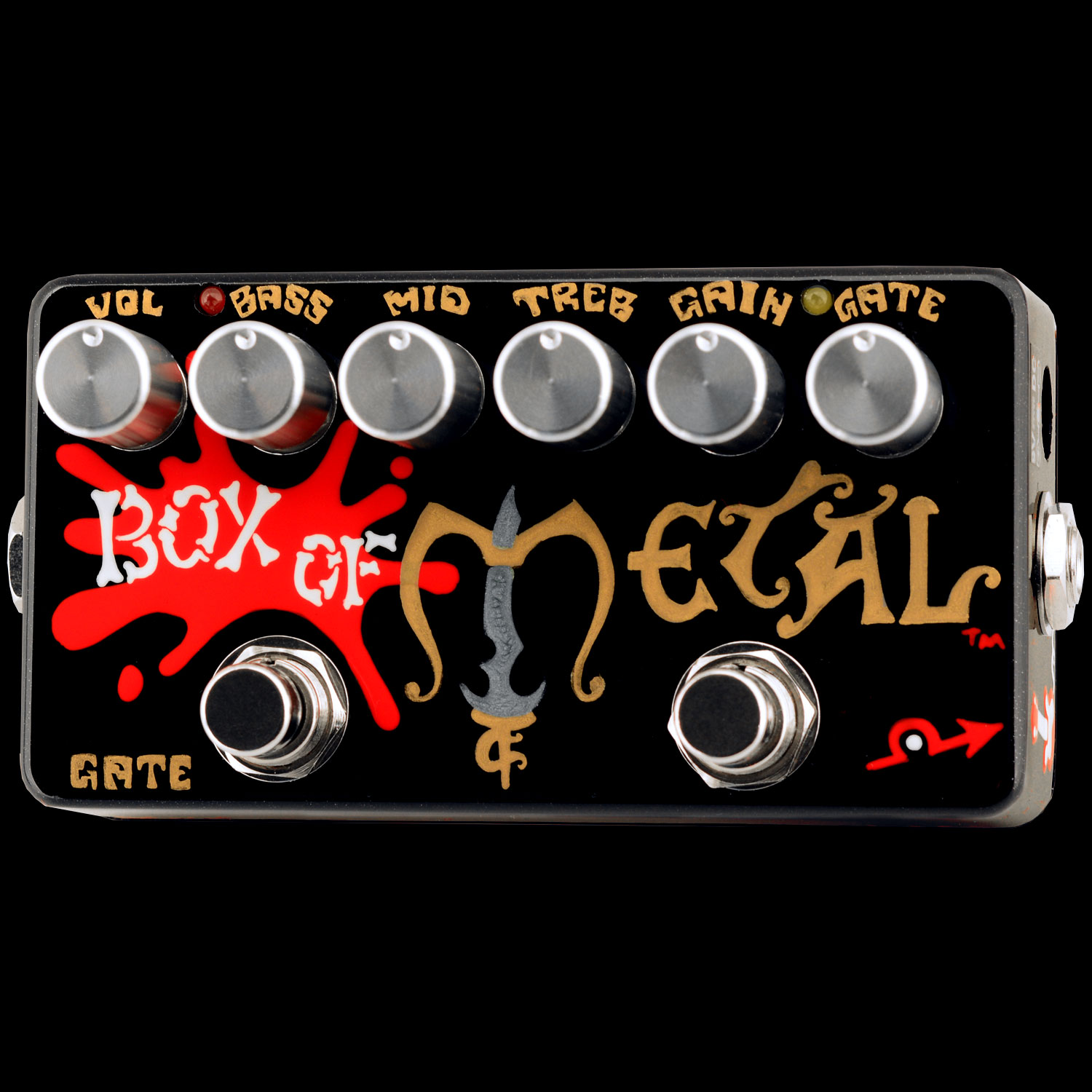 ZVEX Effects Box of Metal (Hand Painted)