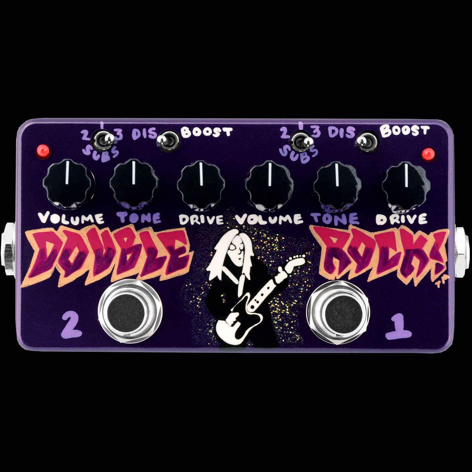 ZVEX Effects Double Rock (Hand Painted)