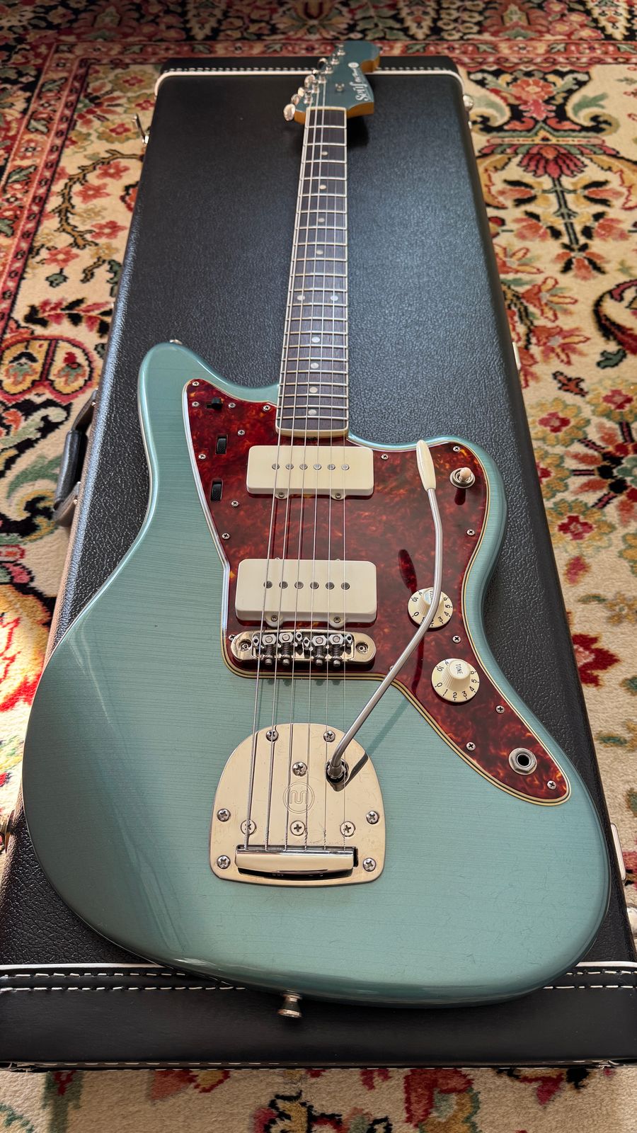 Seüf Guitars Old Hand 10 (OH-10) Offset Style - Aged Pelham Blue