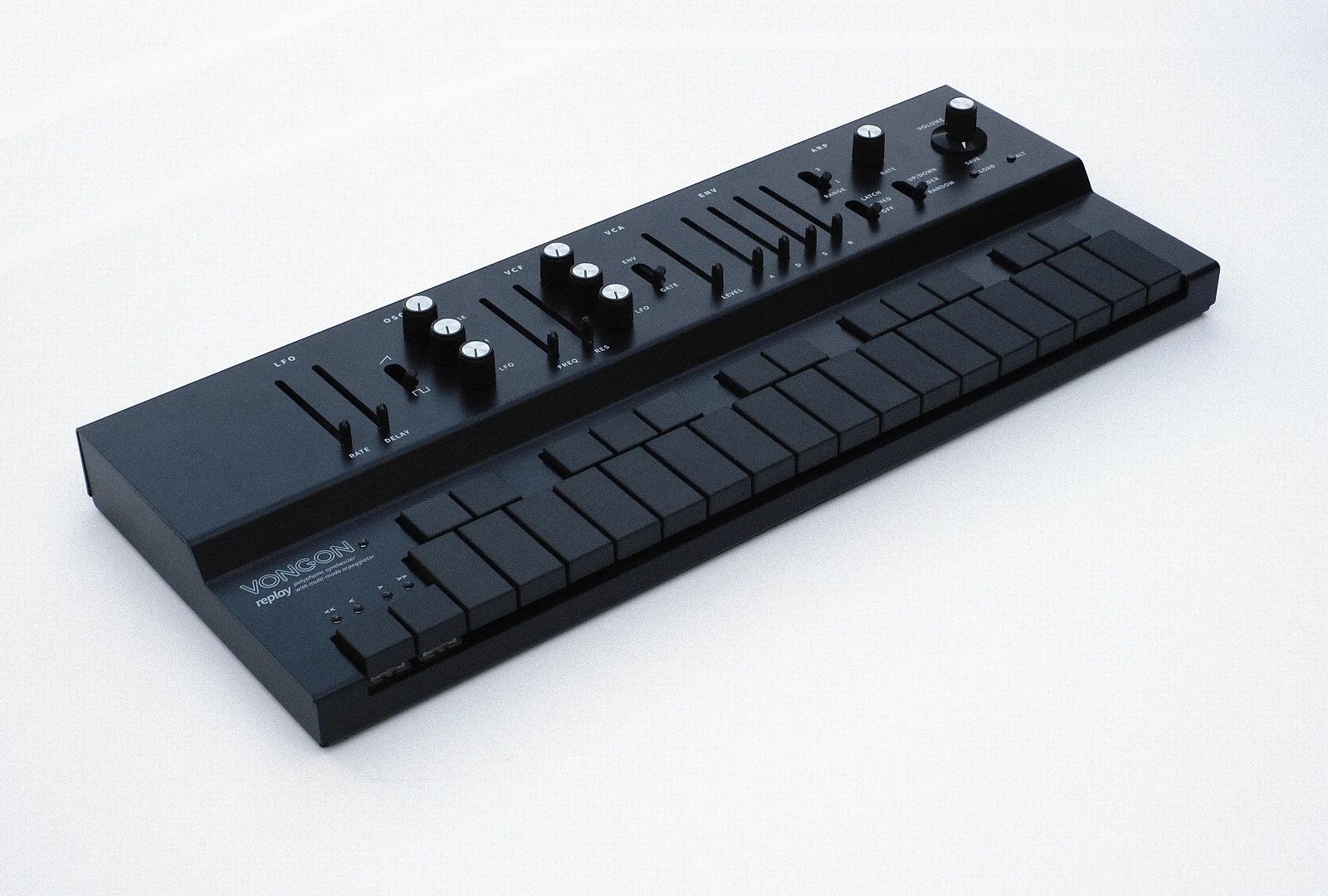 VONGON Replay polyphonic synthesizer with multi-mode arpeggiator