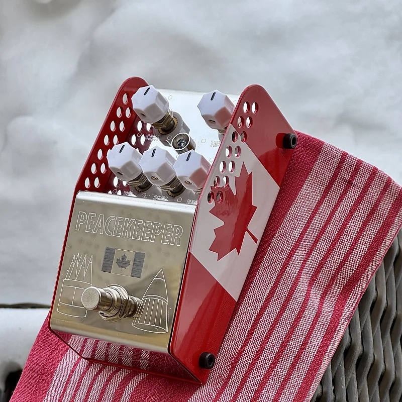 ThorpyFX Peacekeeper V2 Low-Gain Overdrive (Canuck Exclusive Colorway)