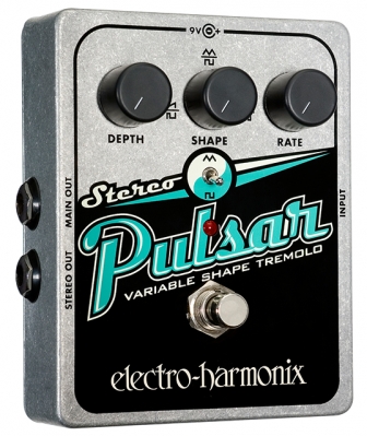 Electro-Harmonix Stereo Pulsar Variable Shape Analog Tremolo