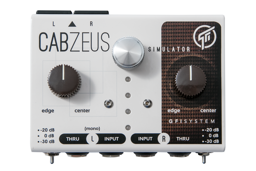 GFI System Cabzeus Stereo Speaker Simulator + DI Box (XLR)
