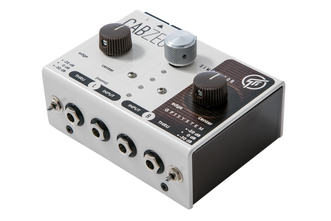 GFI System Cabzeus Stereo Speaker Simulator + DI Box (XLR)