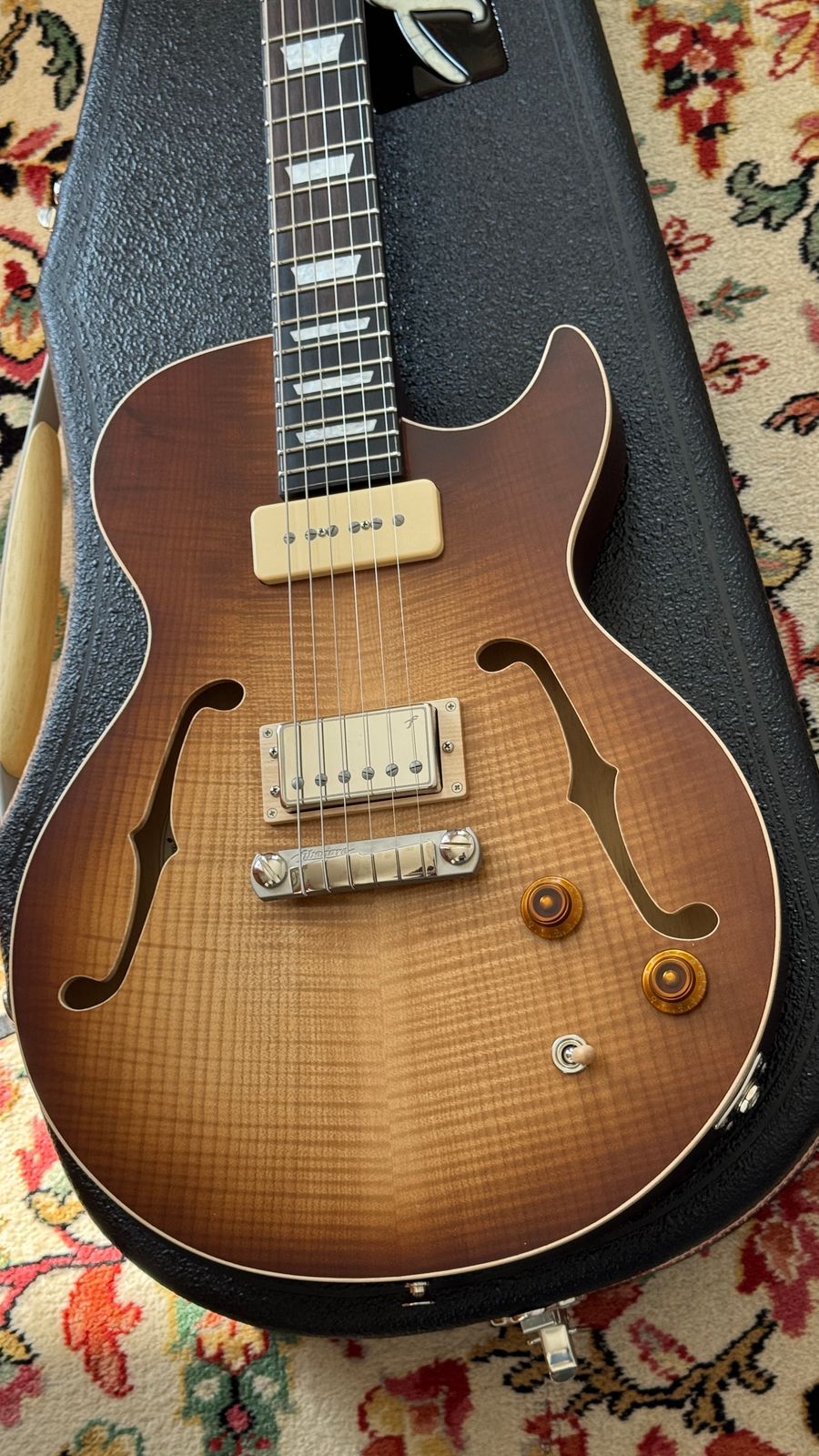 Fibenare Single-Cut Montreux Semi-Hollowbody Rahan