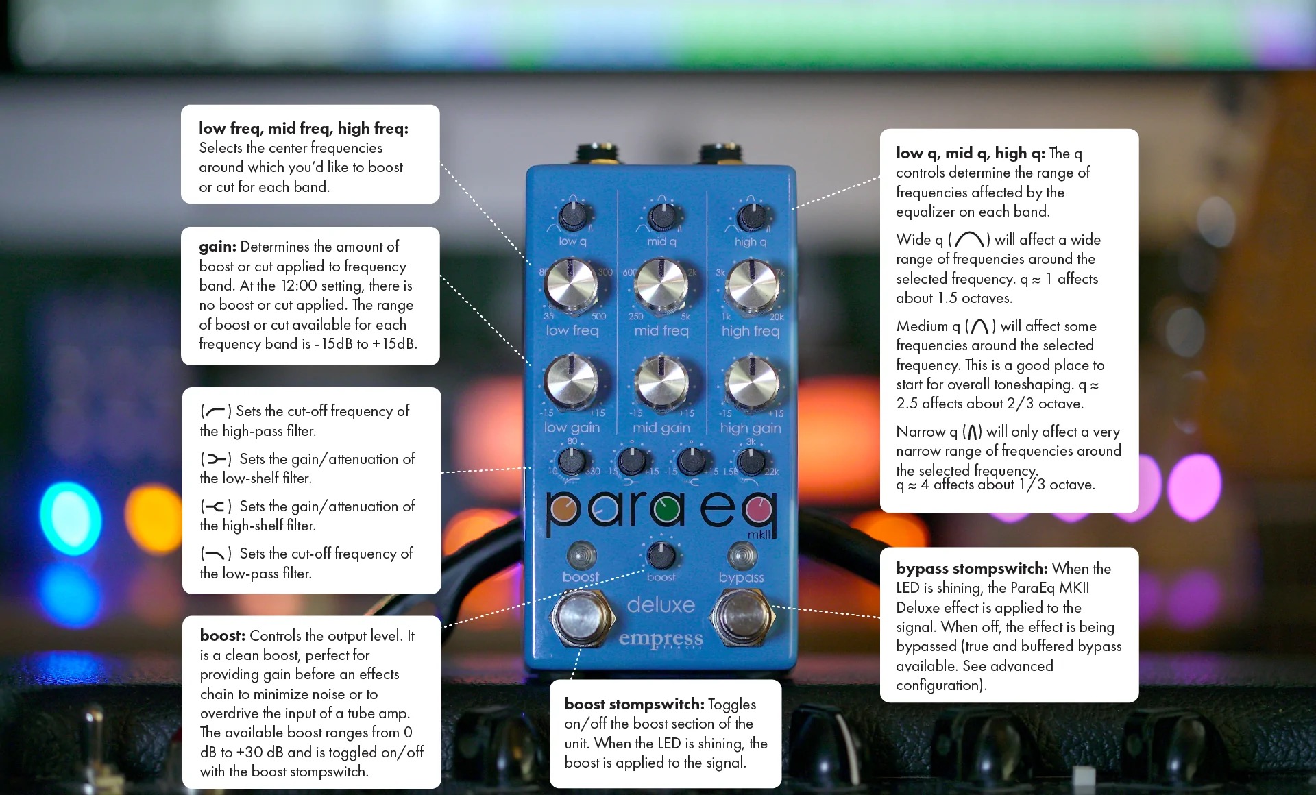 Empress Effects ParaEQ MkII / ParaEq MKII Deluxe