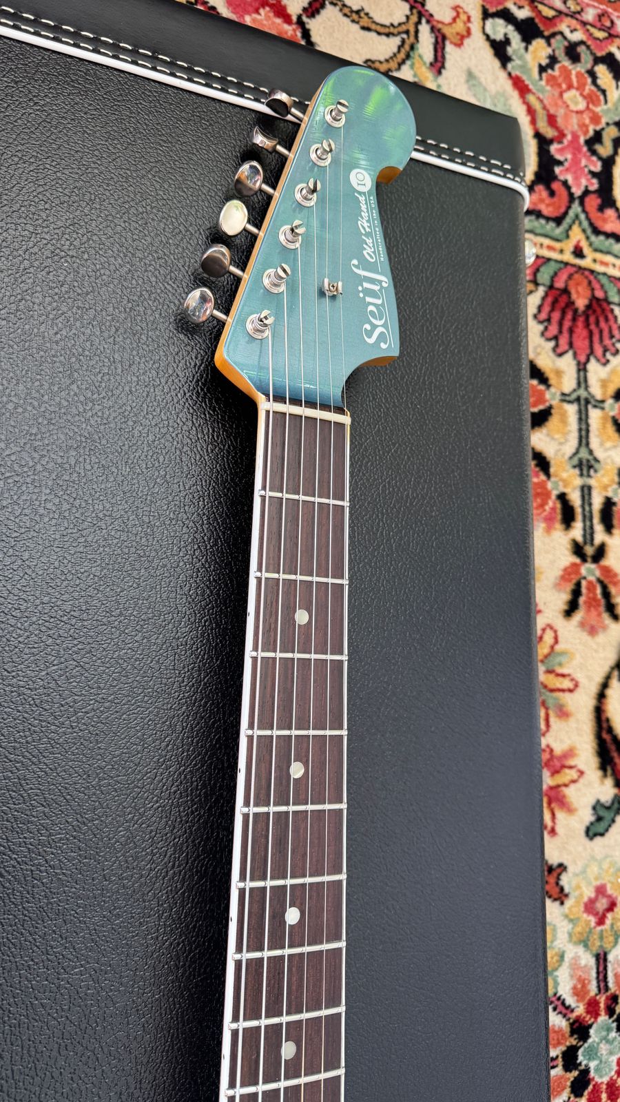 Seüf Guitars Old Hand 10 (OH-10) Offset Style - Aged Pelham Blue