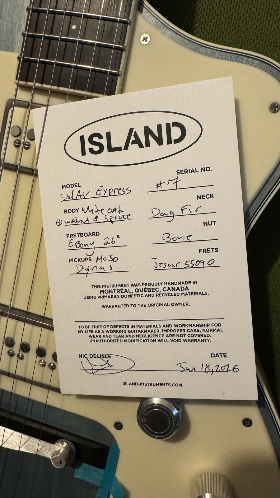 Island Instruments DelAir Express