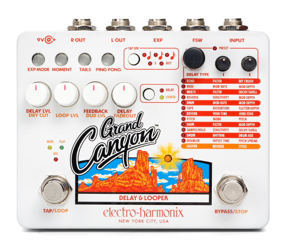 Electro-Harmonix Grand Canyon Delay and Looper