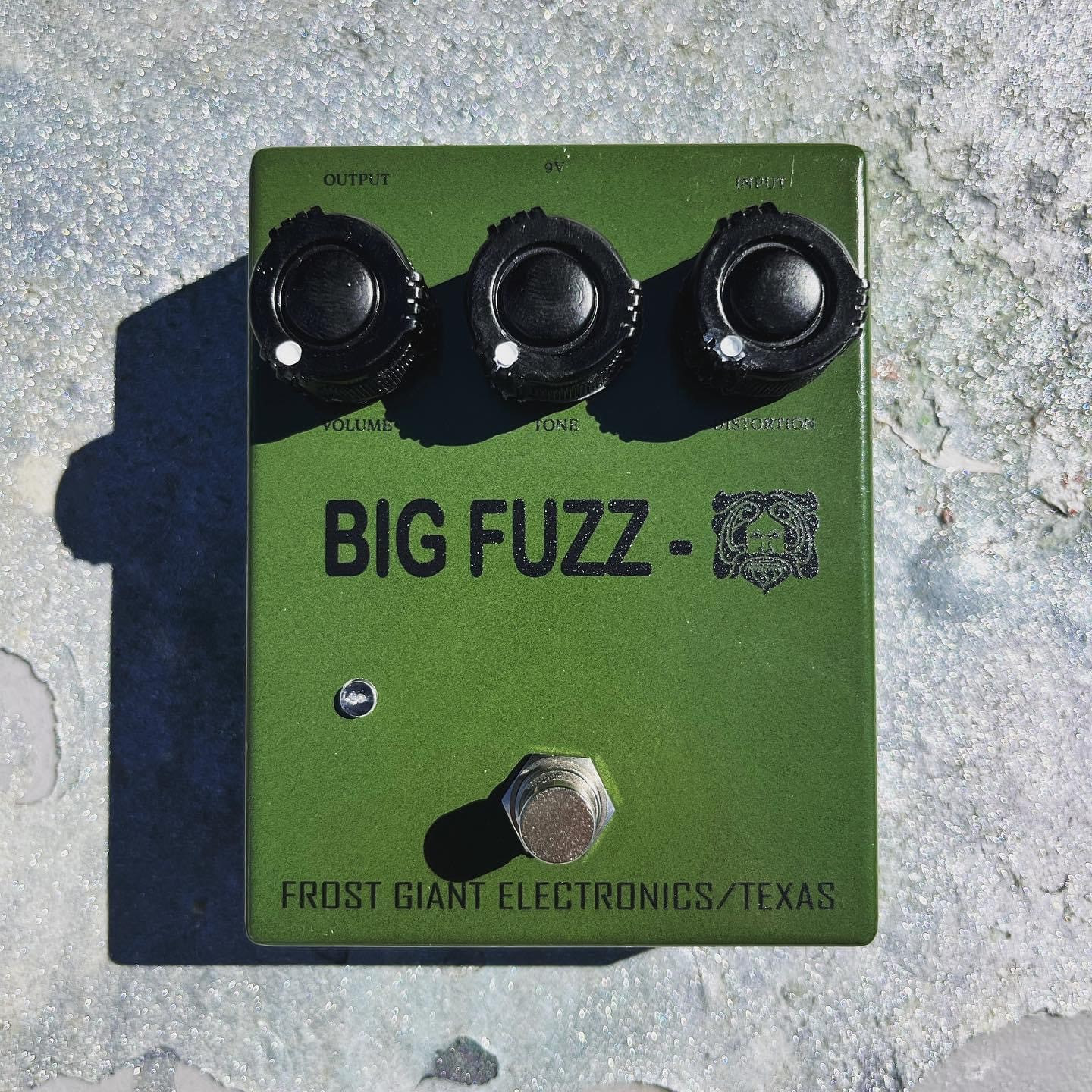 Frost Giant Electronics Green Bubble Big Fuzz