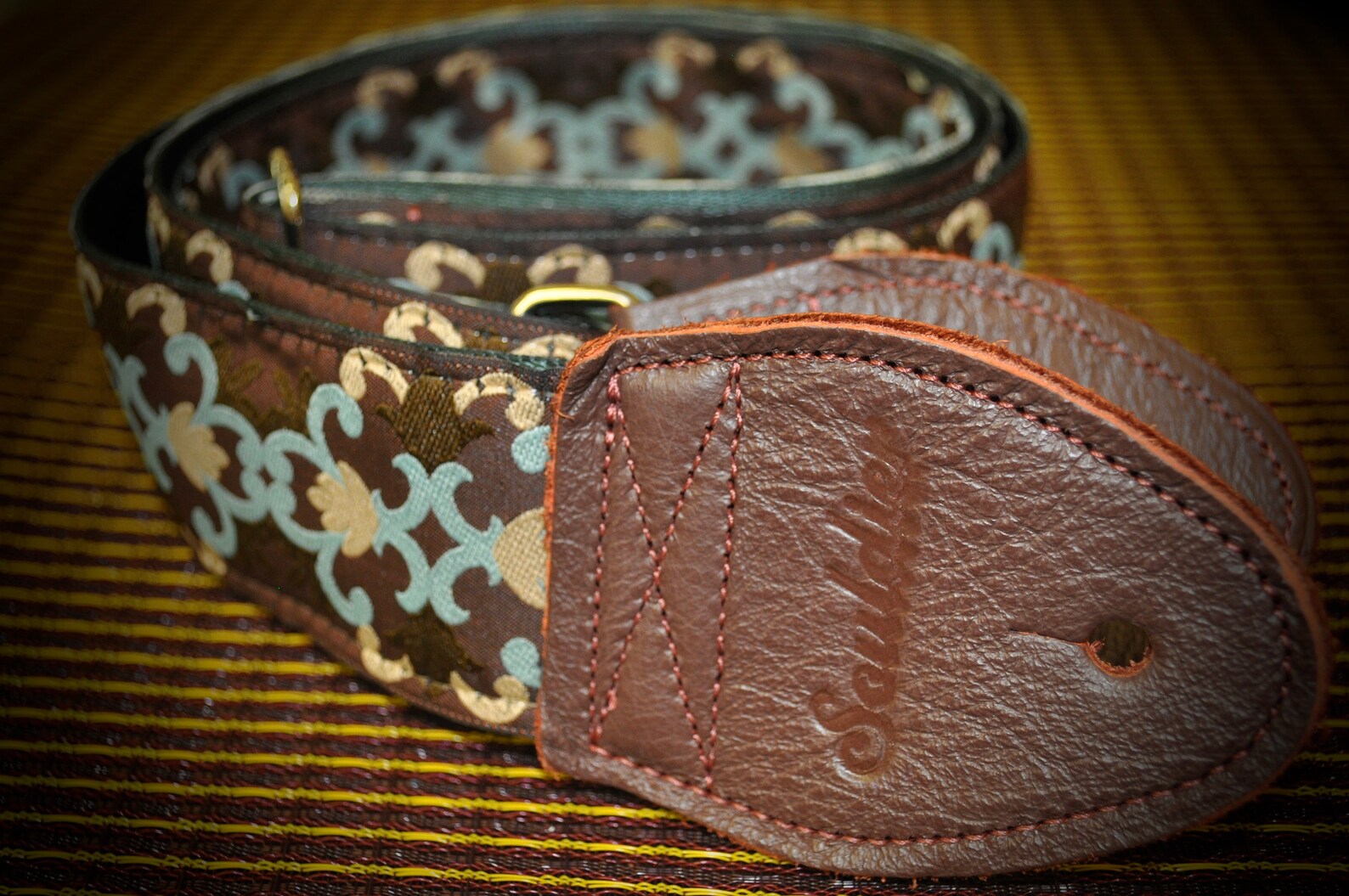 Souldier- Brighton Brown Guitar Strap