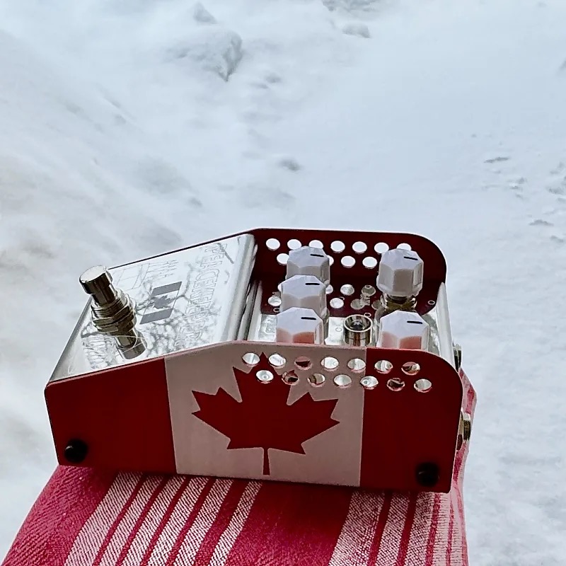 ThorpyFX Peacekeeper V2 Low-Gain Overdrive (Canuck Exclusive Colorway)