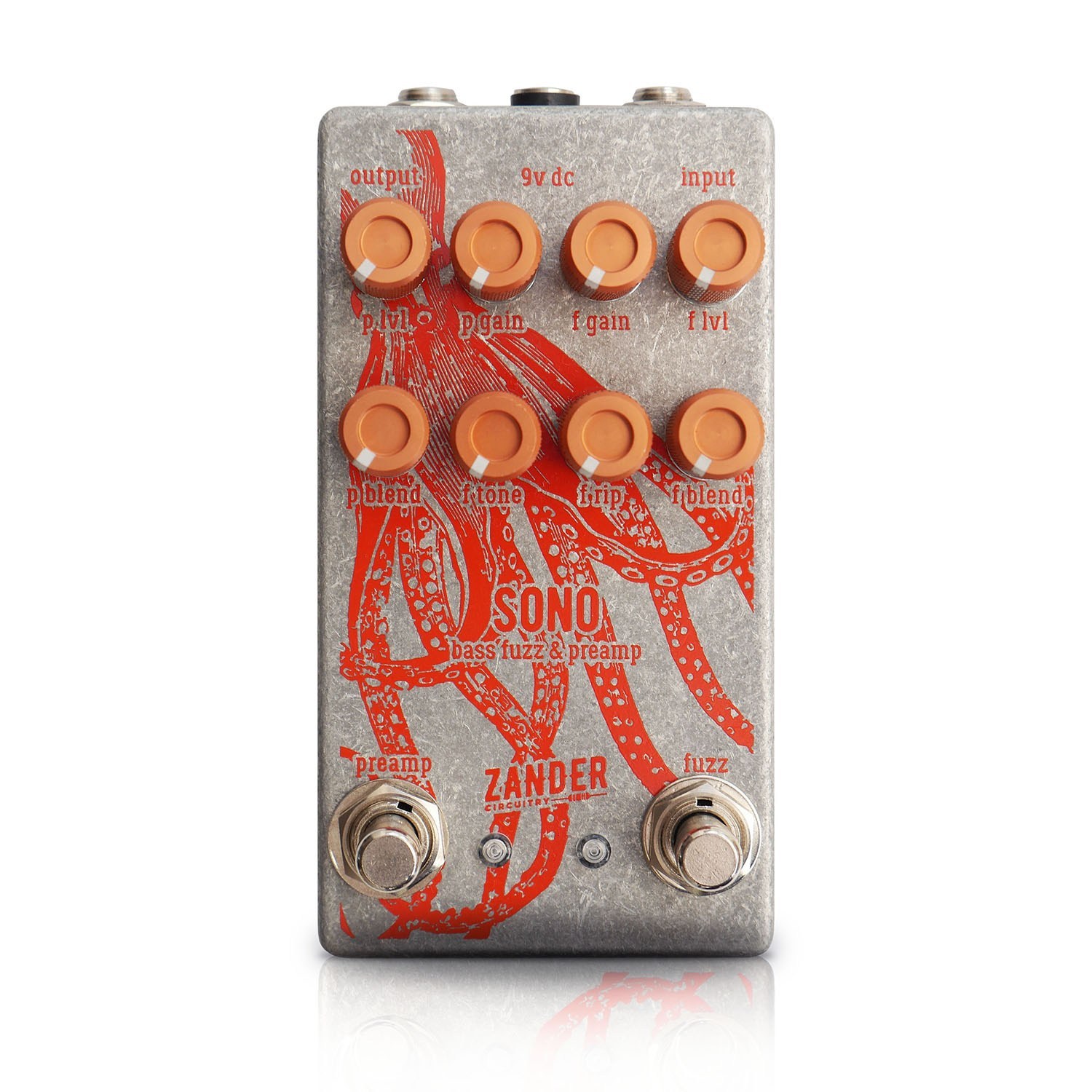 Zander Circuitry Sono bass fuzz & preamp V2