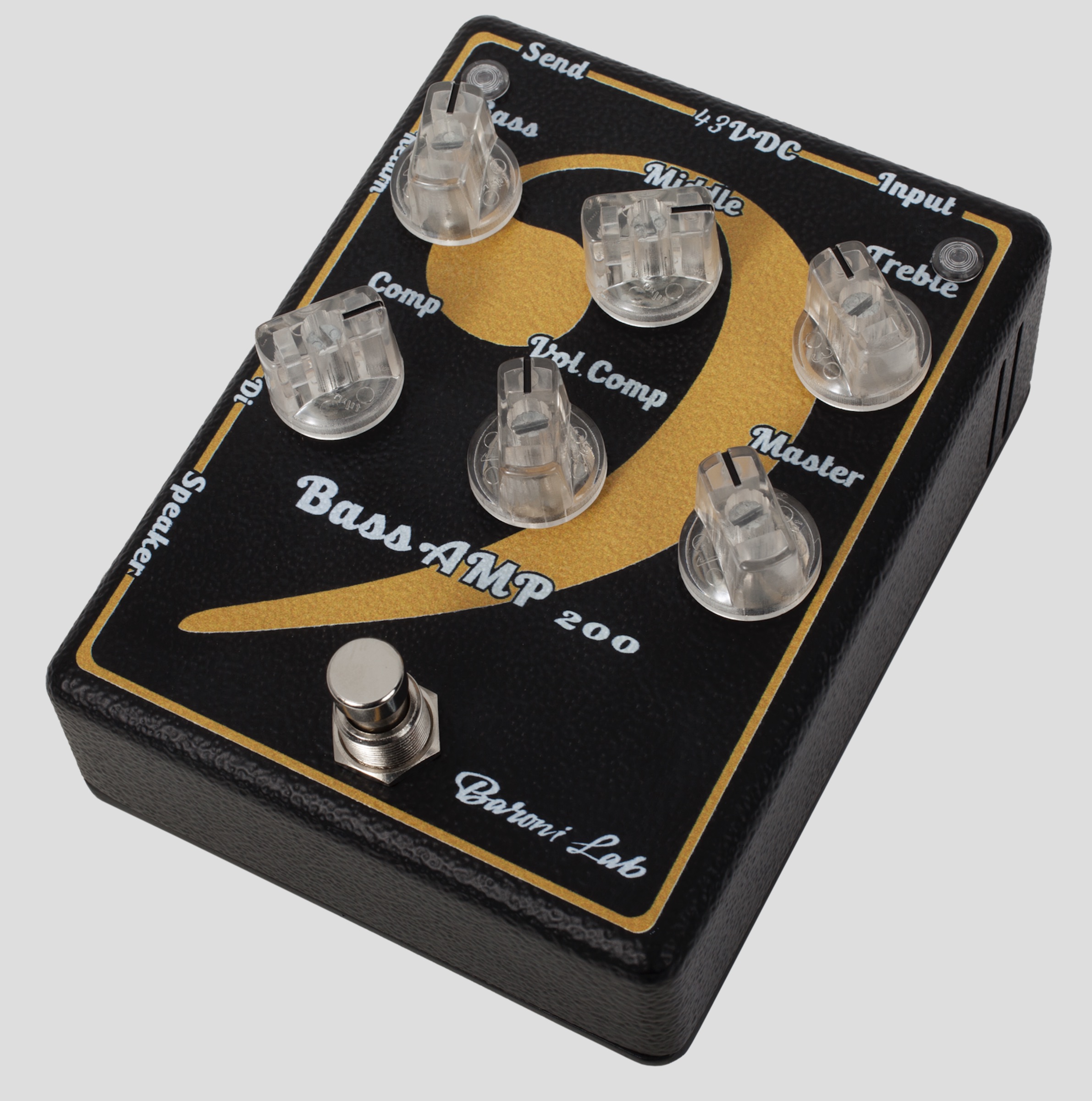 Baroni Lab Miniamp BASS (200W Stompbox BASS amp)