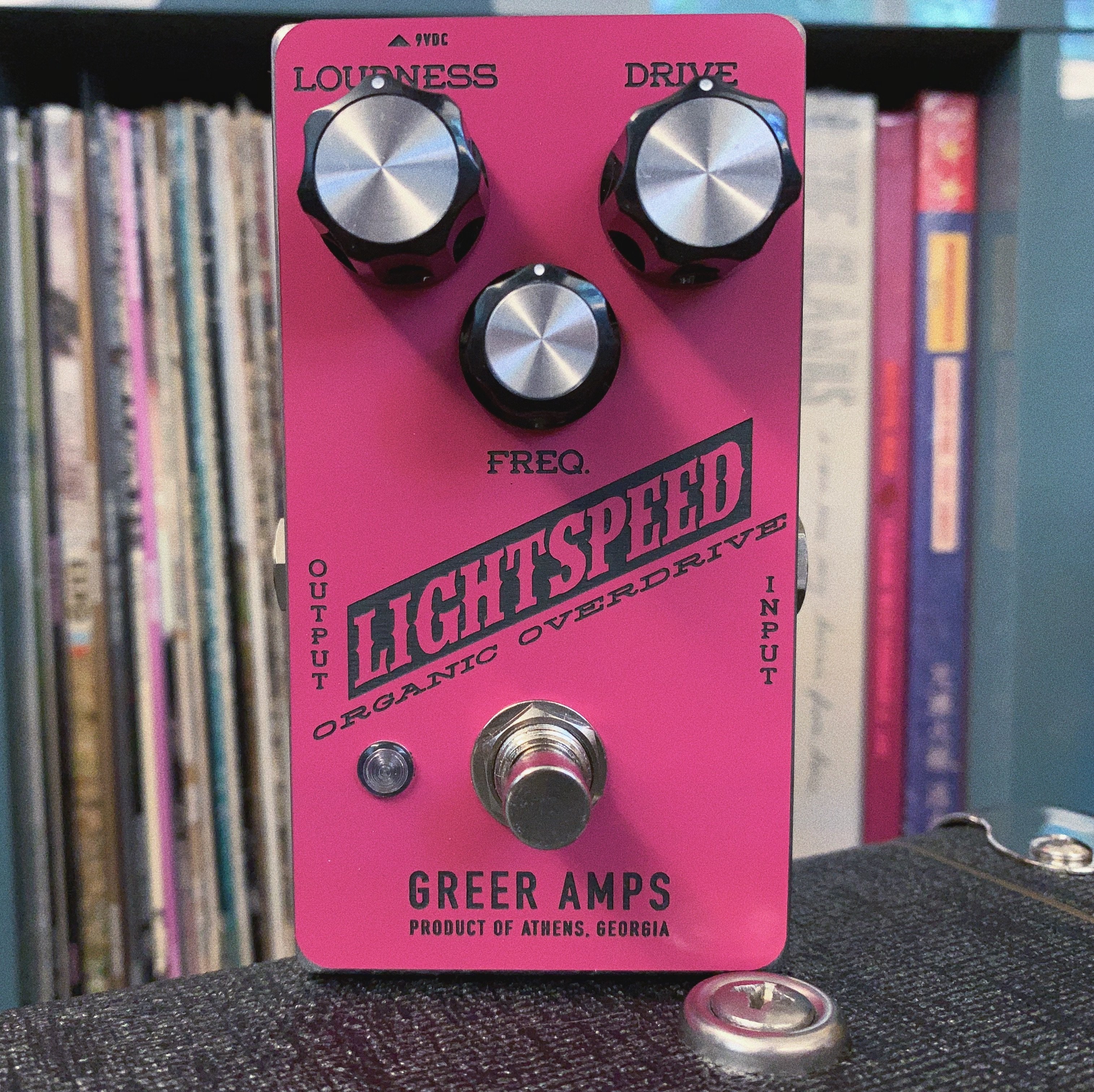Greer Amps Lightspeed Organic Overdrive (Limited Edition - Pink Colorway)