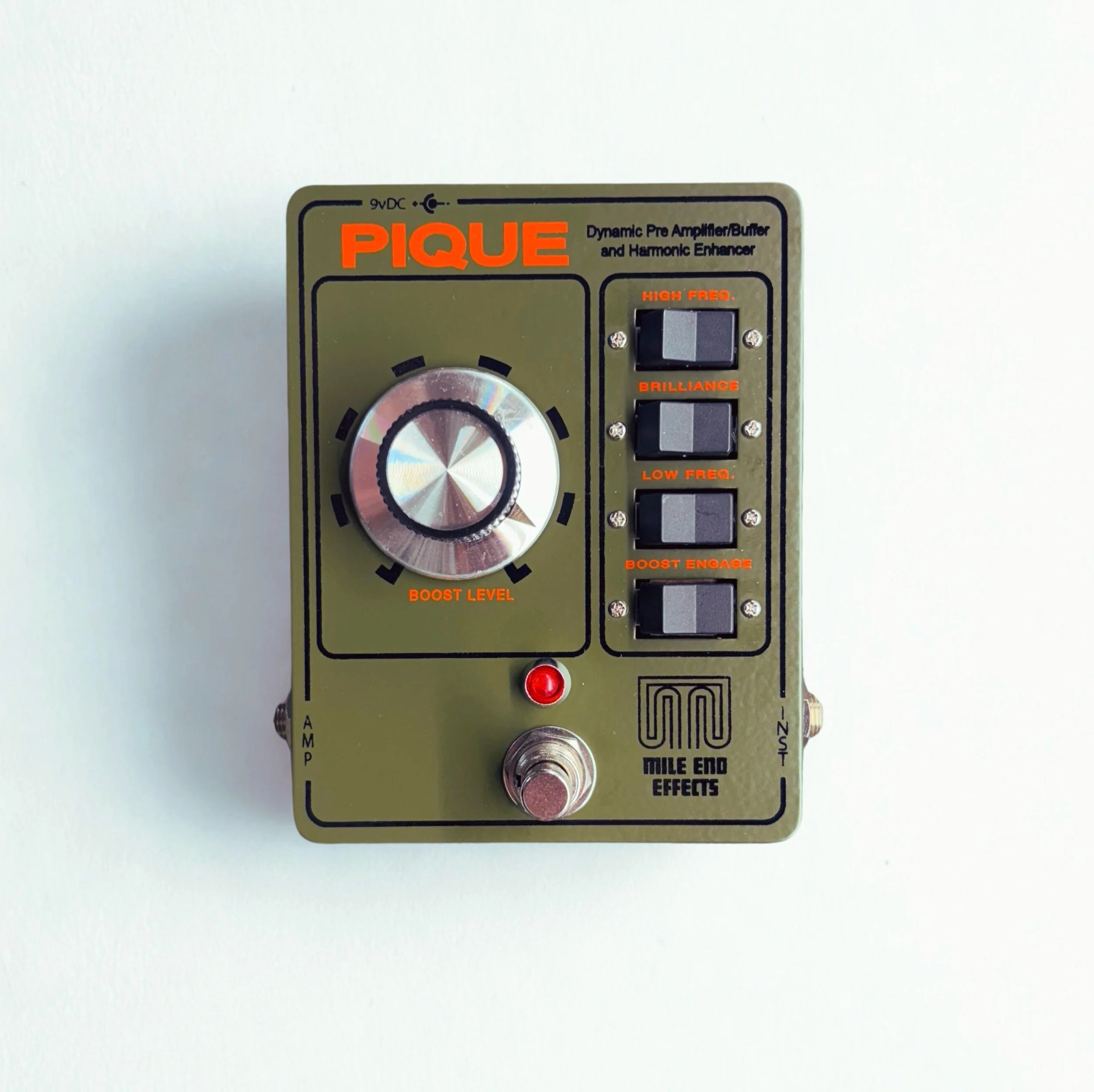 Mile End Effects PIQUE Dynamic Pre Amplifier/Buffer