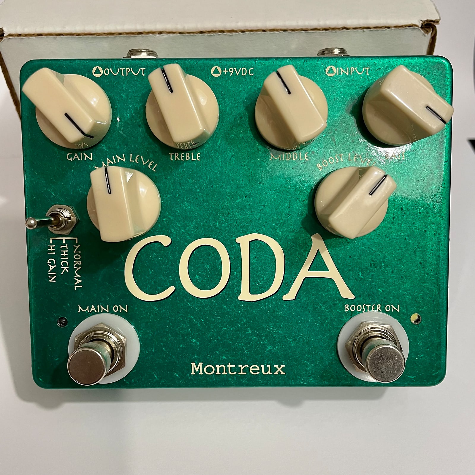 Montreux Coda Overdrive/Boost