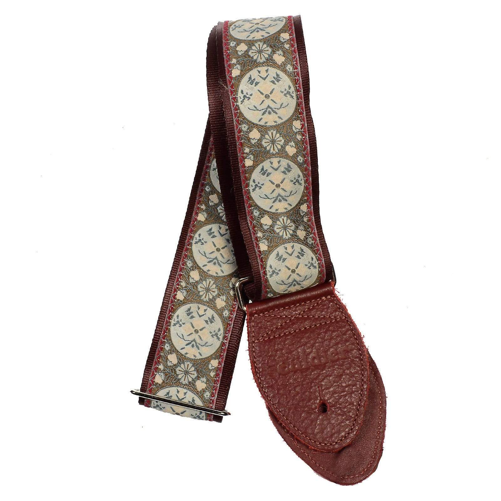 Souldier Medallion (Burgundy) Guitar Strap