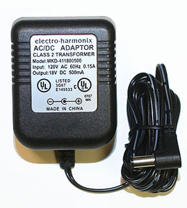 Electro-Harmonix 18V / 500mA USA Power Adaptor
