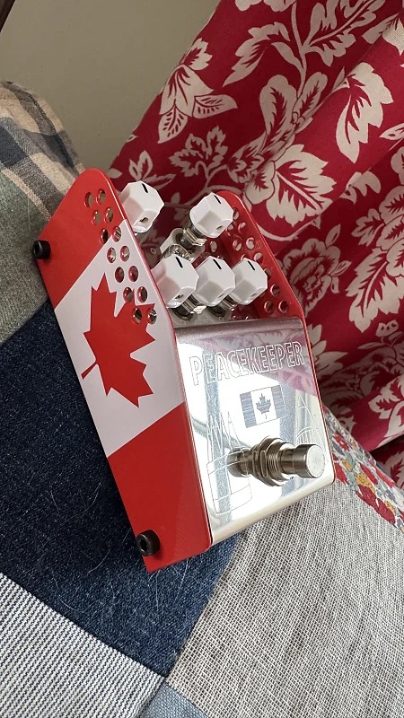 ThorpyFX Peacekeeper V2 Low-Gain Overdrive (Canuck Exclusive Colorway)