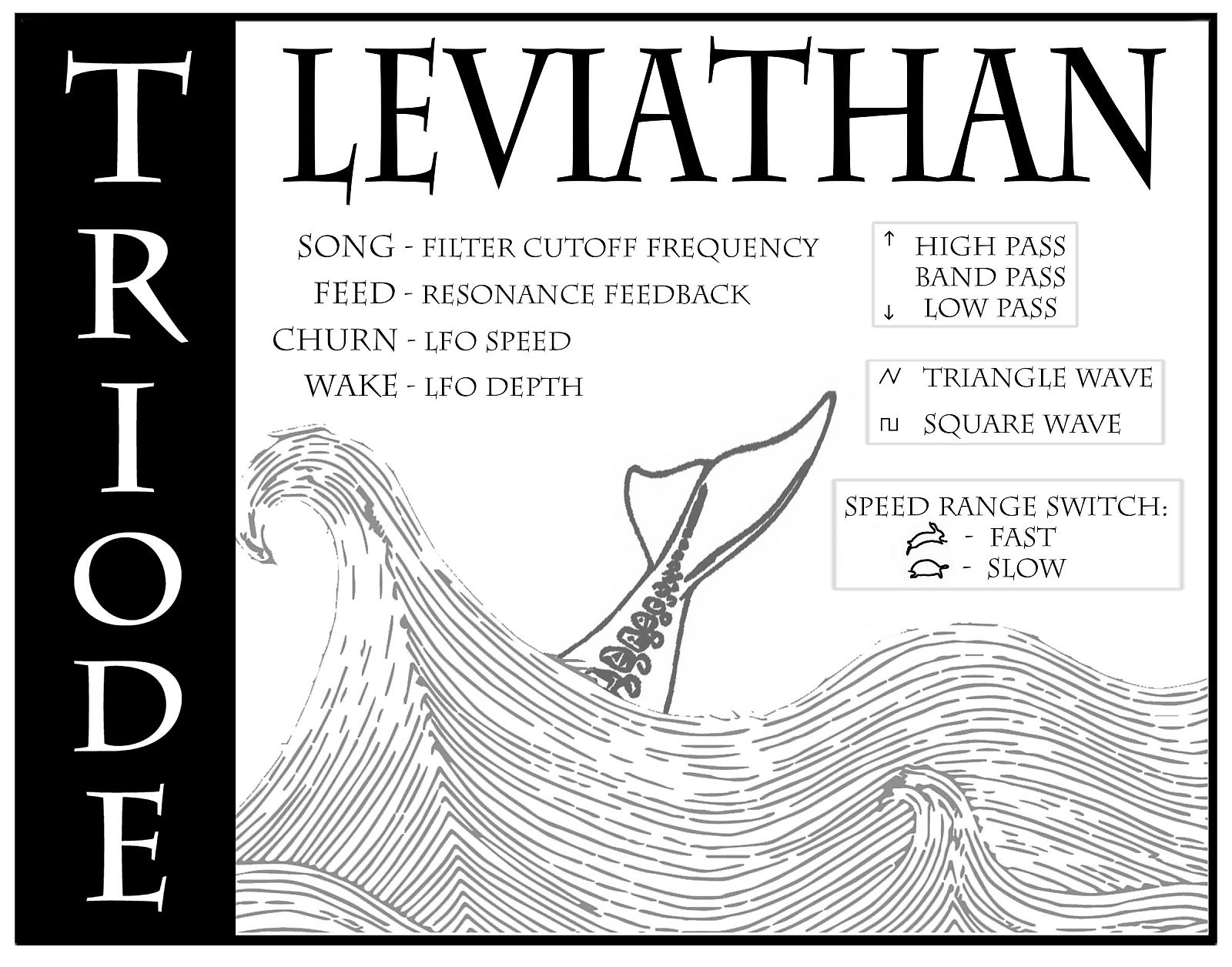 Triode Pedals Leviathan Resonant Filter