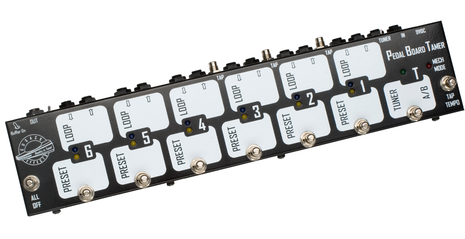 Cusack Pedal Board Tamer (6 Loop Programmable Pedal Looper)