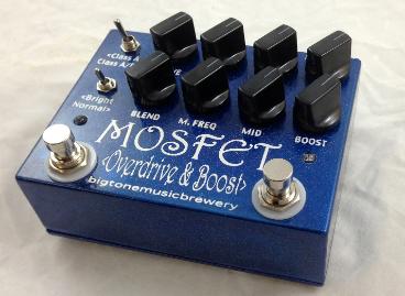 Big Tone Music Brewery MOSFET Overdrive & Boost