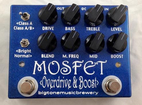 Big Tone Music Brewery MOSFET Overdrive & Boost