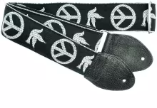 Souldier- Peace Dove (B&W) Guitar Strap