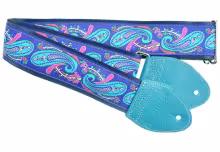 Souldier- Paisley (TQ/PR/NV) Guitar Strap