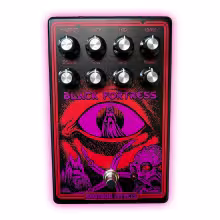 Idiotbox Effects Black Fortress Bass Distortion