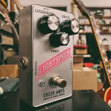 Greer Amps Lightspeed Organic Overdrive (Electropink Night Colorway)