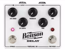 Bensons Amps Delay (limited edition White Sparkle)