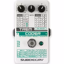 Subdecay TremCoder – Tremolo / Sequencer