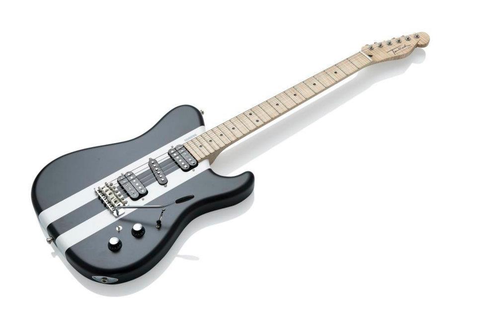 Tausch Guitars 665 White Stripes