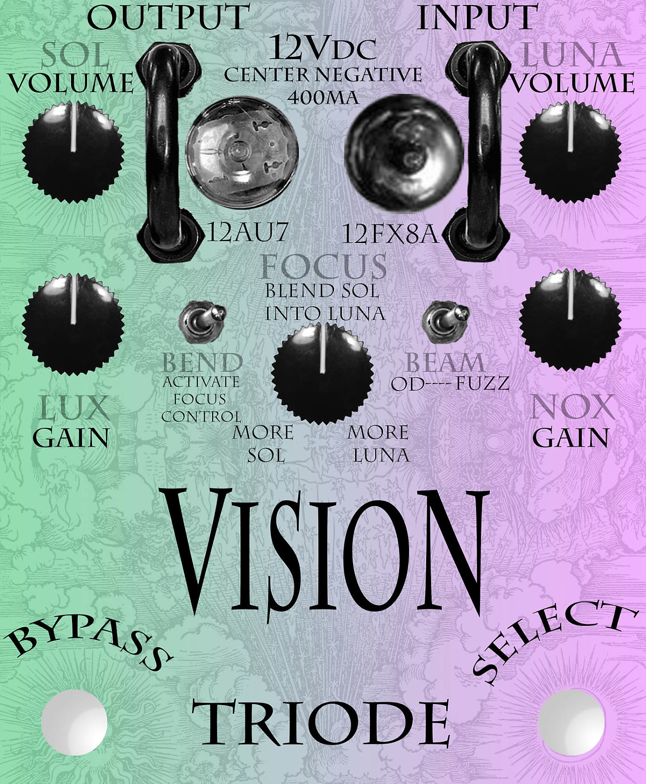 Triode Pedals Vision All Tube Dual-Drive