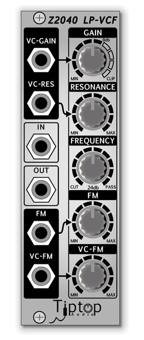 Tiptop Audio Z2040 4-Pole Prophet 5 VCF